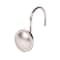 Kenney Mfg Erin Decorative Shower Curtain Hooks, Set of 12, Brushed Nickel KN62151V1 - alternate 1